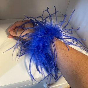 Blue Feather cuffs